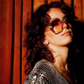 The LOLA 1970s Vintage Style Oversized Hexagon Sunglasses